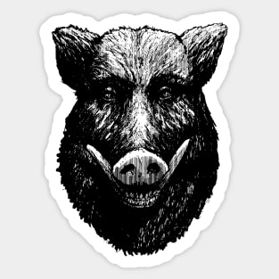 Wild Pig Sticker